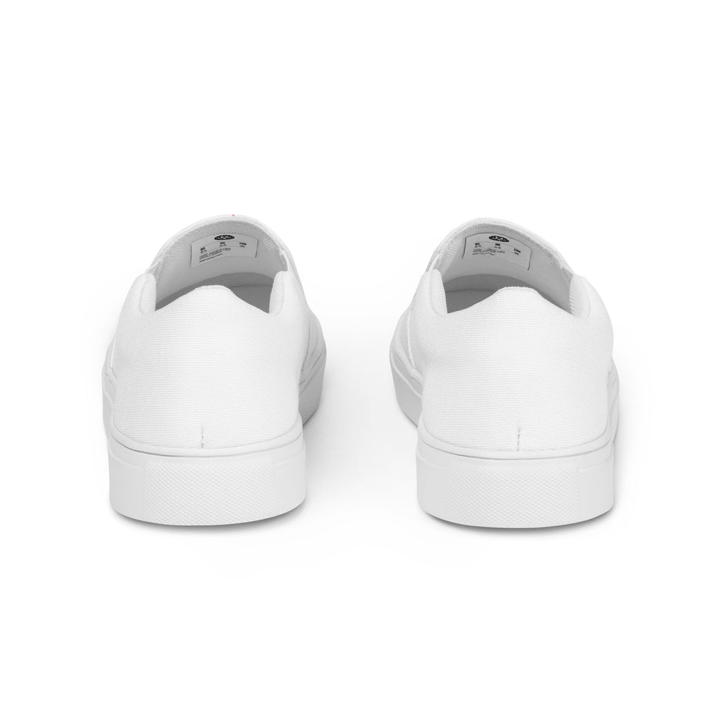White sneakers shown from multiple angles on a white background