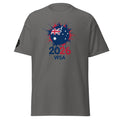 Gray t-shirt with Australian flag design and '2026 WSA' text on a white background