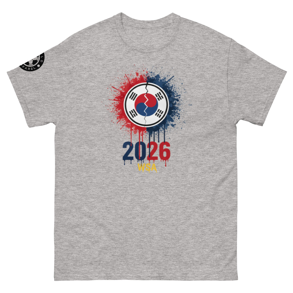 Camiseta Coreia do Sul Copa do Mundo 2026 - Camiseta Clássica Unissex